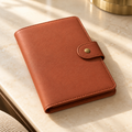 Terracotta Passport Cover — AI-generated design visualization