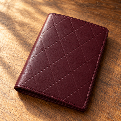 Bordeaux Passport Cover — AI-generated design visualization